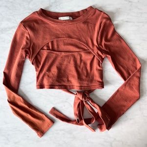 O. Vianca Boutique Long Sleeve Top - Size S